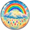 Regenbogentropfen